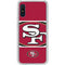 NFL San Francisco 49ers Zone Block Galaxy A10e Clear Case