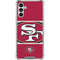 NFL San Francisco 49ers Zone Block Galaxy A13 5G Clear Case