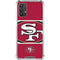 NFL San Francisco 49ers Zone Block Galaxy A32 5G Clear Case