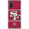 NFL San Francisco 49ers Zone Block Galaxy A71 5G Clear Case