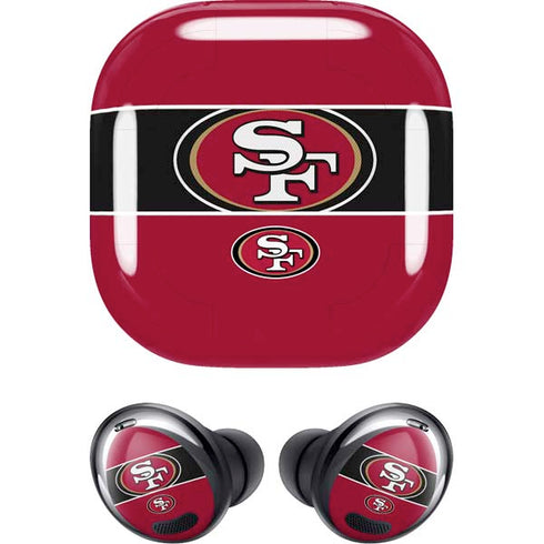 NFL San Francisco 49ers Zone Block Galaxy Buds Pro Skin