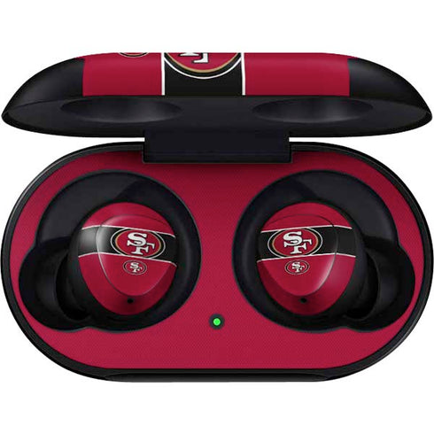 NFL San Francisco 49ers Zone Block Galaxy Buds Skin