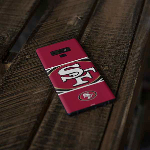 NFL San Francisco 49ers Zone Block Galaxy Note 9 Skin