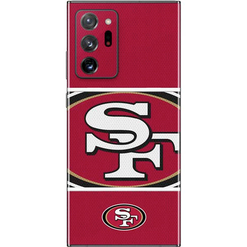 NFL San Francisco 49ers Zone Block Galaxy Note20 Ultra 5G Skin