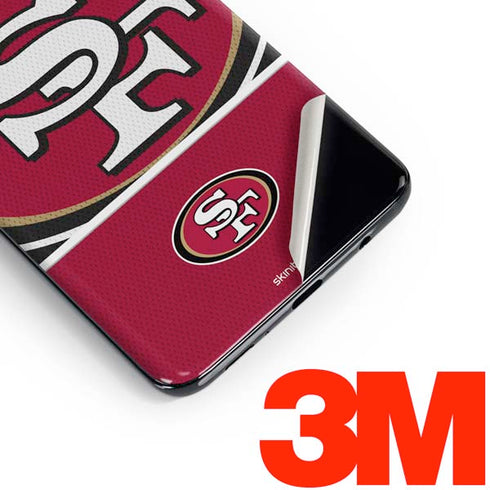 NFL San Francisco 49ers Zone Block Galaxy S10 Skin