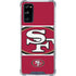 NFL San Francisco 49ers Zone Block Galaxy S20 FE Clear Case