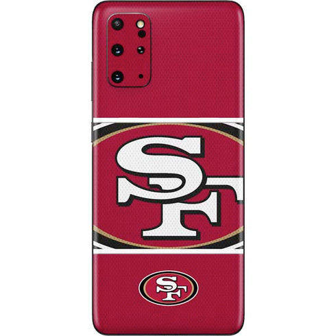 NFL San Francisco 49ers Zone Block Galaxy S20 Plus Skin