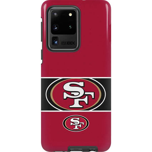 NFL San Francisco 49ers Zone Block Galaxy S20 Ultra 5G Pro Case