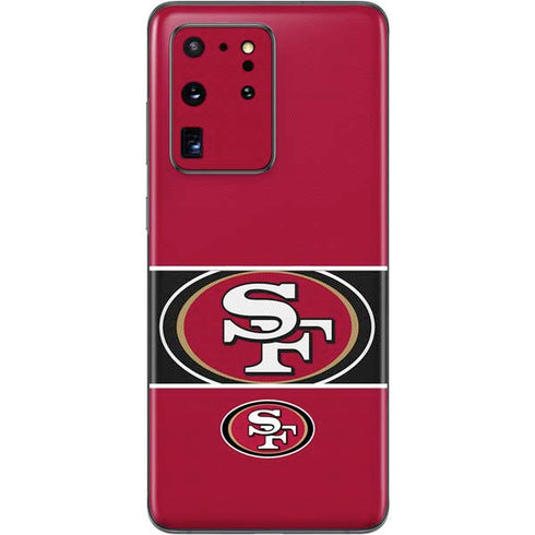 NFL San Francisco 49ers Zone Block Galaxy S20 Ultra 5G Skin