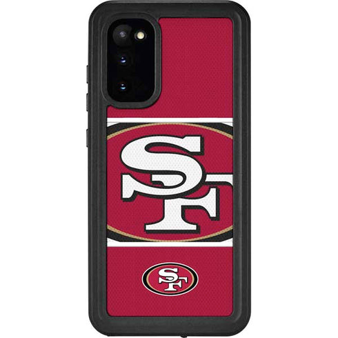 NFL San Francisco 49ers Zone Block Galaxy S20 Waterproof Case