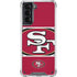 NFL San Francisco 49ers Zone Block Galaxy S21 5G Clear Case