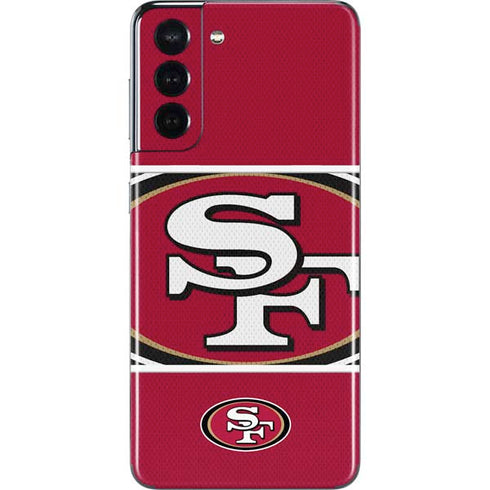 NFL San Francisco 49ers Zone Block Galaxy S21 5G Skin