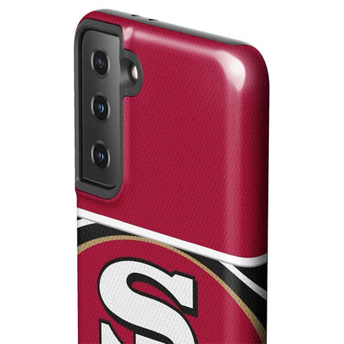 NFL San Francisco 49ers Zone Block Galaxy S21 FE Pro Case