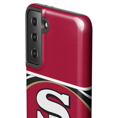 NFL San Francisco 49ers Zone Block Galaxy S21 Plus 5G Pro Case