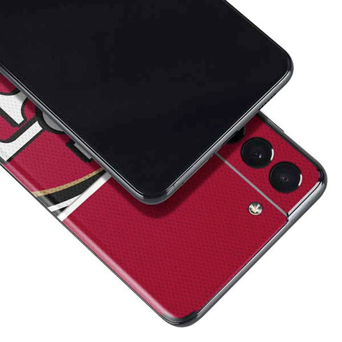 NFL San Francisco 49ers Zone Block Galaxy S21 Plus 5G Skin