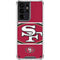 NFL San Francisco 49ers Zone Block Galaxy S21 Ultra 5G Clear Case