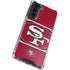 NFL San Francisco 49ers Zone Block Galaxy S22 Plus Clear Case