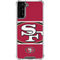NFL San Francisco 49ers Zone Block Galaxy S22 Plus Clear Case
