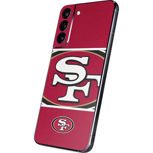 NFL San Francisco 49ers Zone Block Galaxy S22 Plus Skin