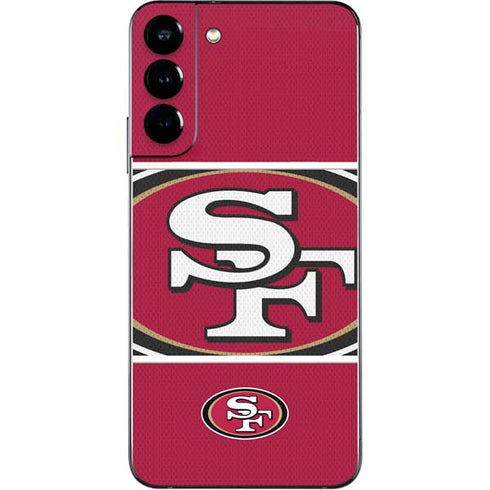 NFL San Francisco 49ers Zone Block Galaxy S22 Plus Skin