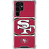 NFL San Francisco 49ers Zone Block Galaxy S22 Ultra Clear Case