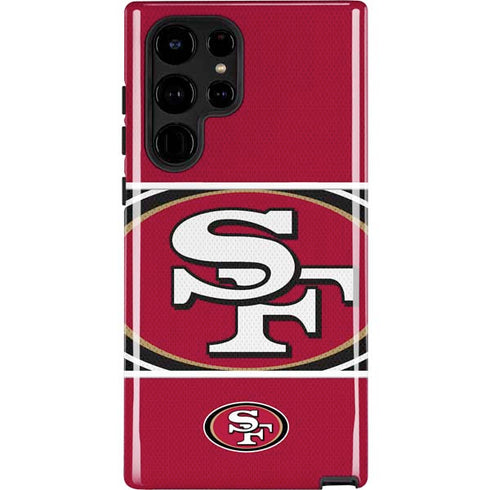 NFL San Francisco 49ers Zone Block Galaxy S22 Ultra Pro Case