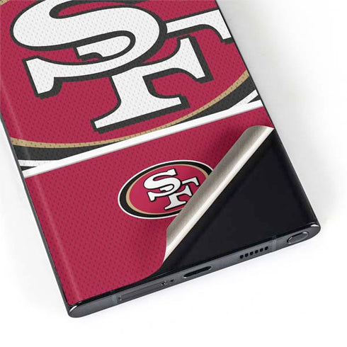 NFL San Francisco 49ers Zone Block Galaxy S22 Ultra Skin