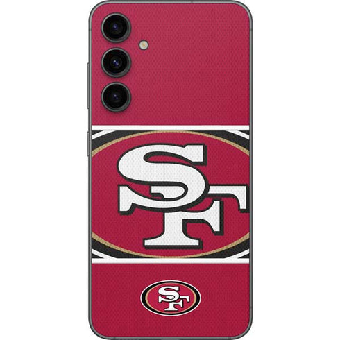 NFL San Francisco 49ers Zone Block Galaxy S23 FE Skin
