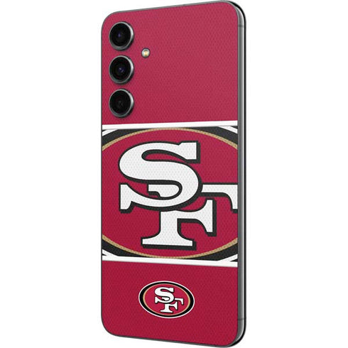 NFL San Francisco 49ers Zone Block Galaxy S23 FE Skin