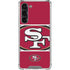 NFL San Francisco 49ers Zone Block Galaxy S23 Plus Clear Case