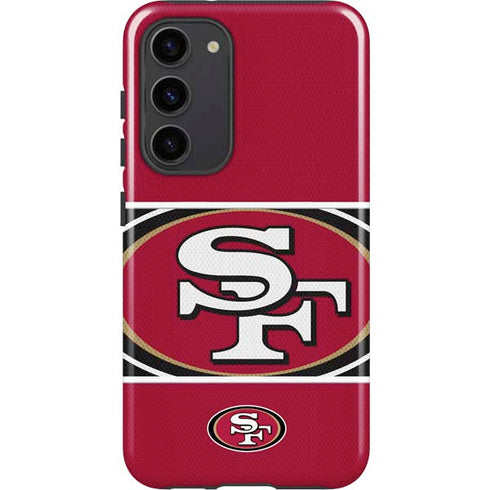 NFL San Francisco 49ers Zone Block Galaxy S23 Plus Pro Case