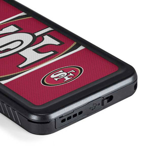 NFL San Francisco 49ers Zone Block Galaxy S23 Waterproof Case