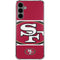 NFL San Francisco 49ers Zone Block Galaxy S24 Plus Clear Case