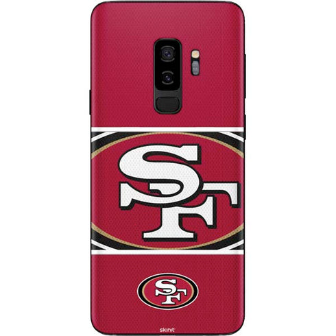 NFL San Francisco 49ers Zone Block Galaxy S9 Plus Skin