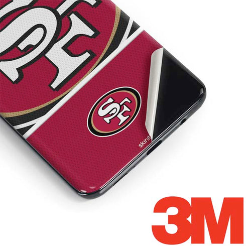 NFL San Francisco 49ers Zone Block Galaxy S9 Plus Skin