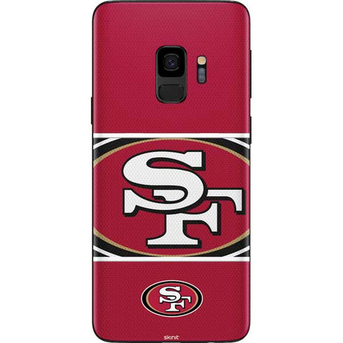 NFL San Francisco 49ers Zone Block Galaxy S9 Skin
