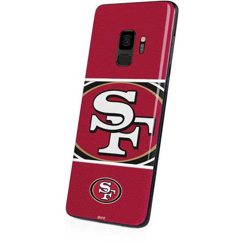 NFL San Francisco 49ers Zone Block Galaxy S9 Skin
