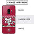 NFL San Francisco 49ers Zone Block Galaxy S9 Skin