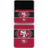 NFL San Francisco 49ers Zone Block Galaxy Z Flip3 5G Skin