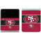 NFL San Francisco 49ers Zone Block Galaxy Z Flip4 5G Skin