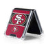 NFL San Francisco 49ers Zone Block Galaxy Z Flip5 5G Clear Case
