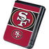 NFL San Francisco 49ers Zone Block Galaxy Z Flip5 5G Skin