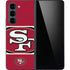 NFL San Francisco 49ers Zone Block Galaxy Z Fold5 5G Skin
