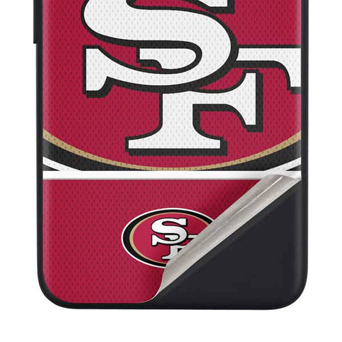 NFL San Francisco 49ers Zone Block Google Pixel 4a Skin