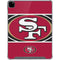 NFL San Francisco 49ers Zone Block iPad Pro 12.9in (2020) Clear Case