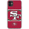 NFL San Francisco 49ers Zone Block iPhone 11 Clear Case