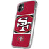 NFL San Francisco 49ers Zone Block iPhone 11 Clear Case