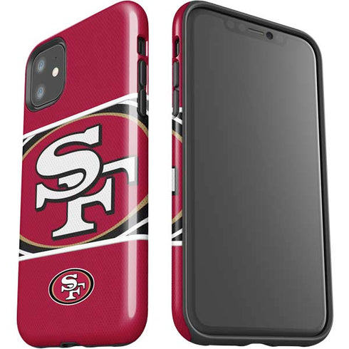 NFL San Francisco 49ers Zone Block iPhone 11 Impact Case