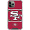 NFL San Francisco 49ers Zone Block iPhone 11 Pro Max Clear Case