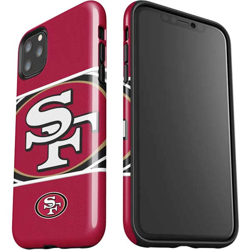 NFL San Francisco 49ers Zone Block iPhone 11 Pro Max Impact Case